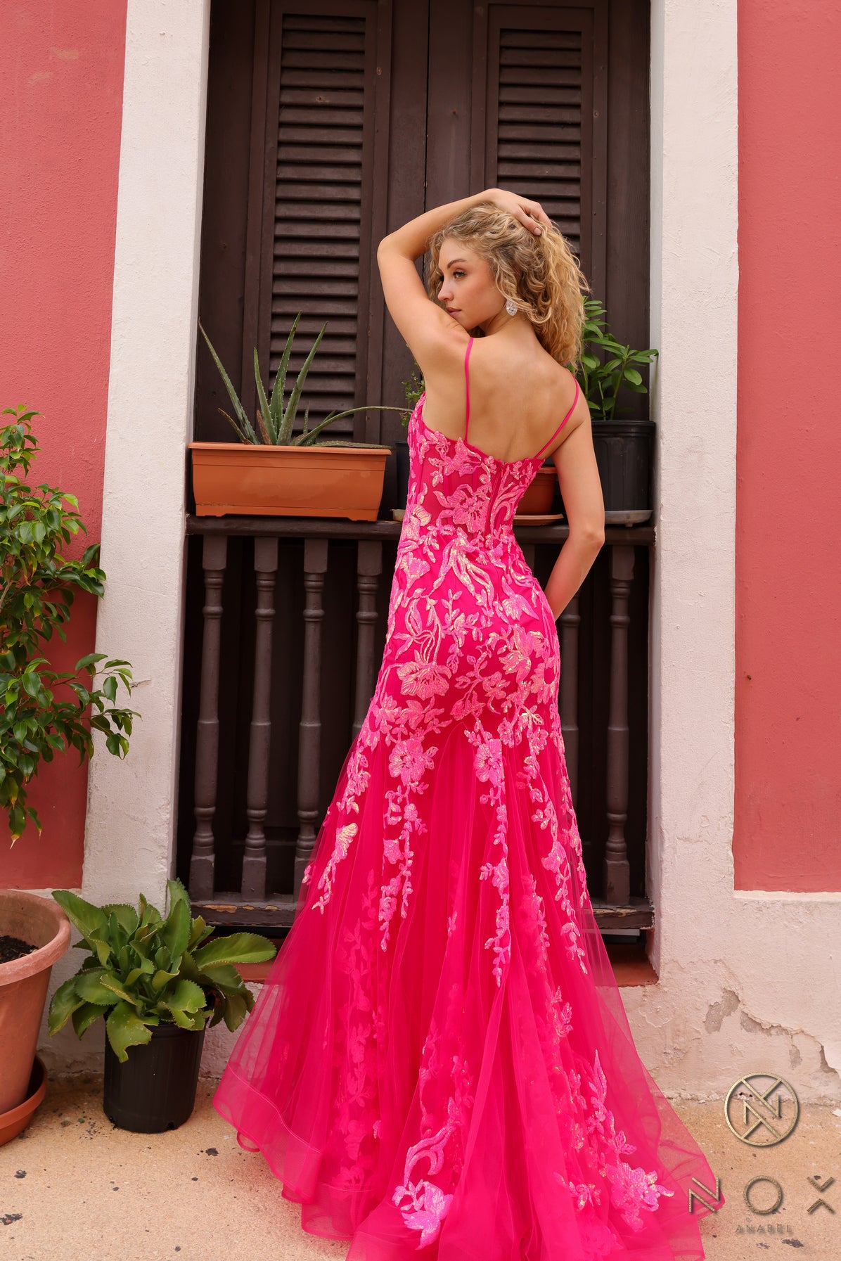 Nox Anabel -Q1390 Sequin Sweetheart Mermaid Dress