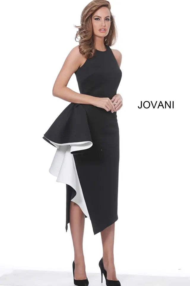 Jovani -00572 Elegant Fitted Cocktail Dress