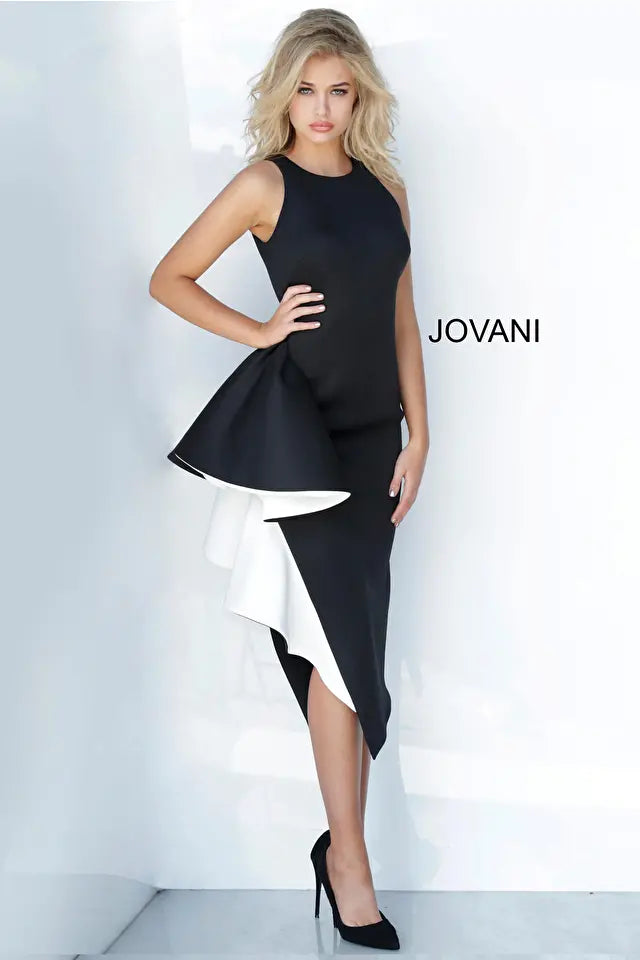 Jovani -00572 Elegant Fitted Cocktail Dress