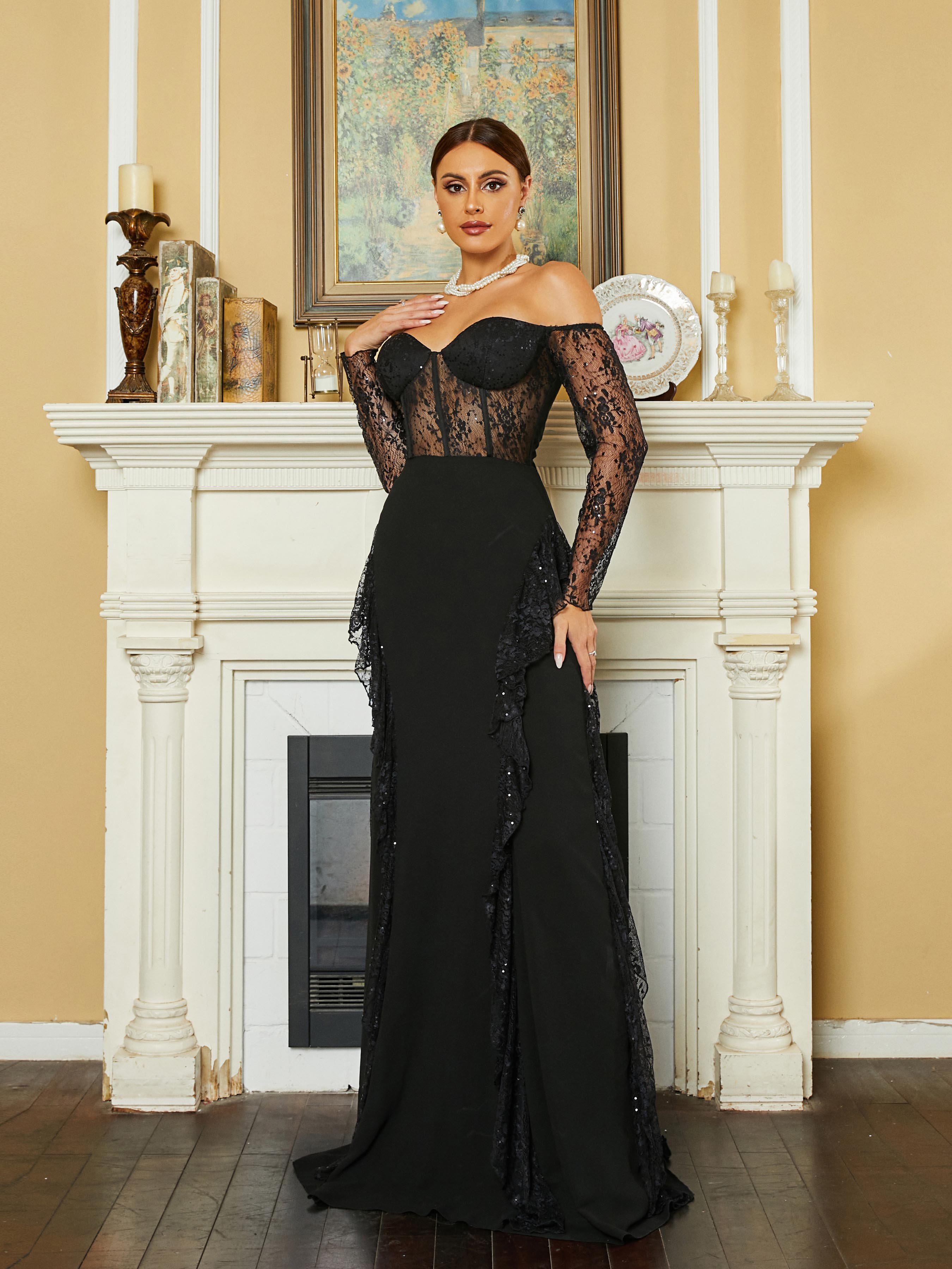 Azina -RH30619 Strapless Sweetheart A-Line Long Gown