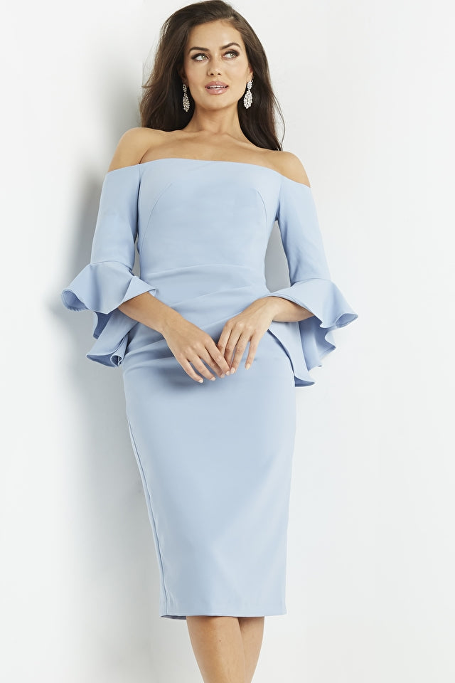 Sleeves Off Shoulder Prom Dress By Jovani -07066