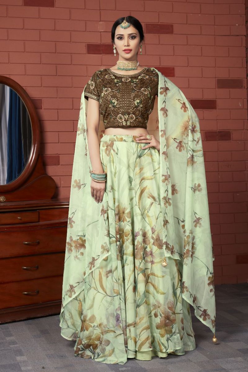 MyFashion -C1962 Fancy Organza Designer Lehenga Collection