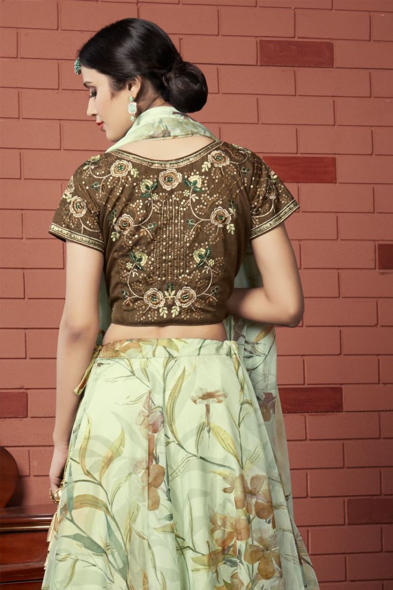 MyFashion -C1962 Fancy Organza Designer Lehenga Collection