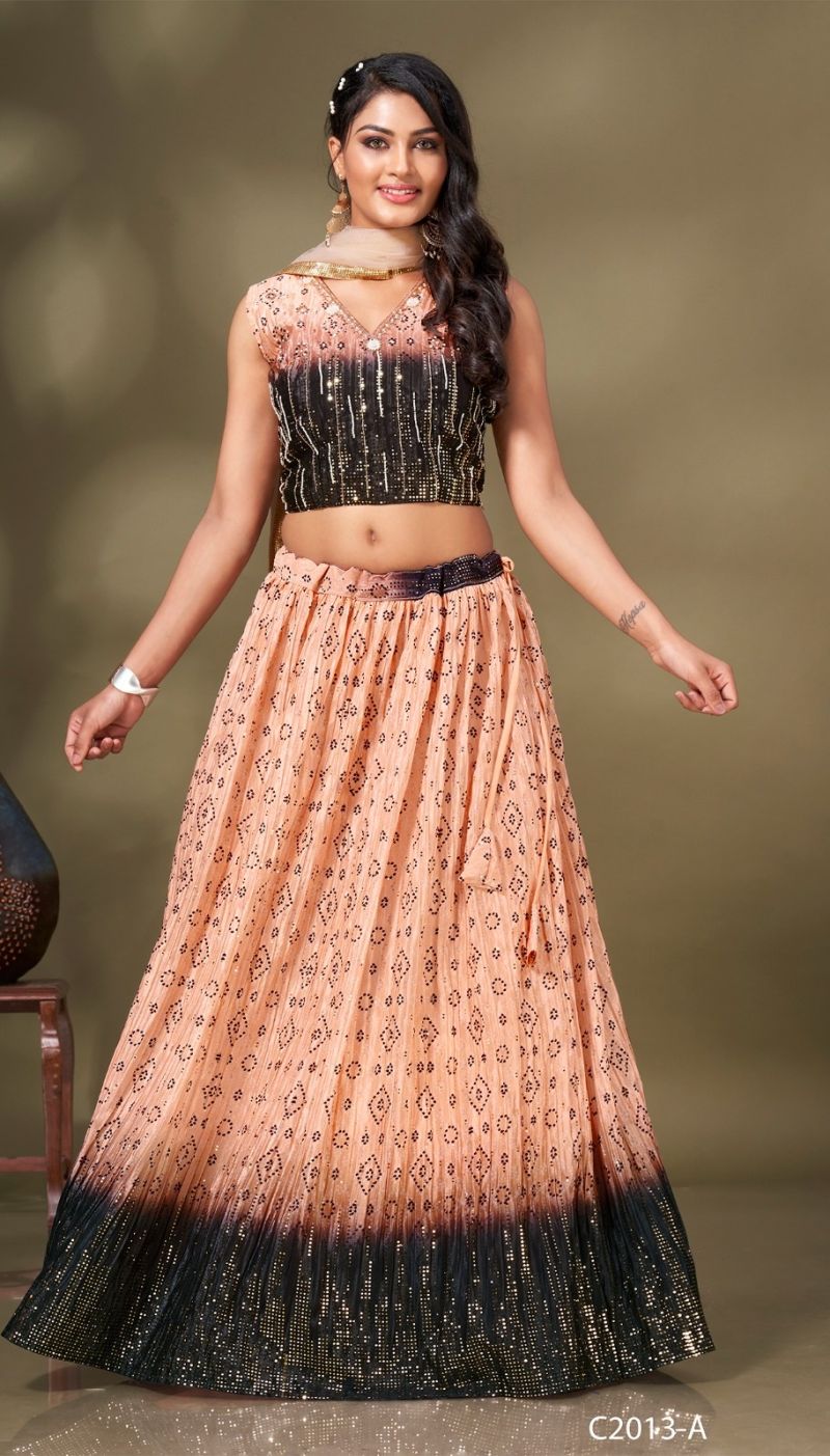 MyFashion -C2013 Chiffon Mirror Designer Lehenga Collection