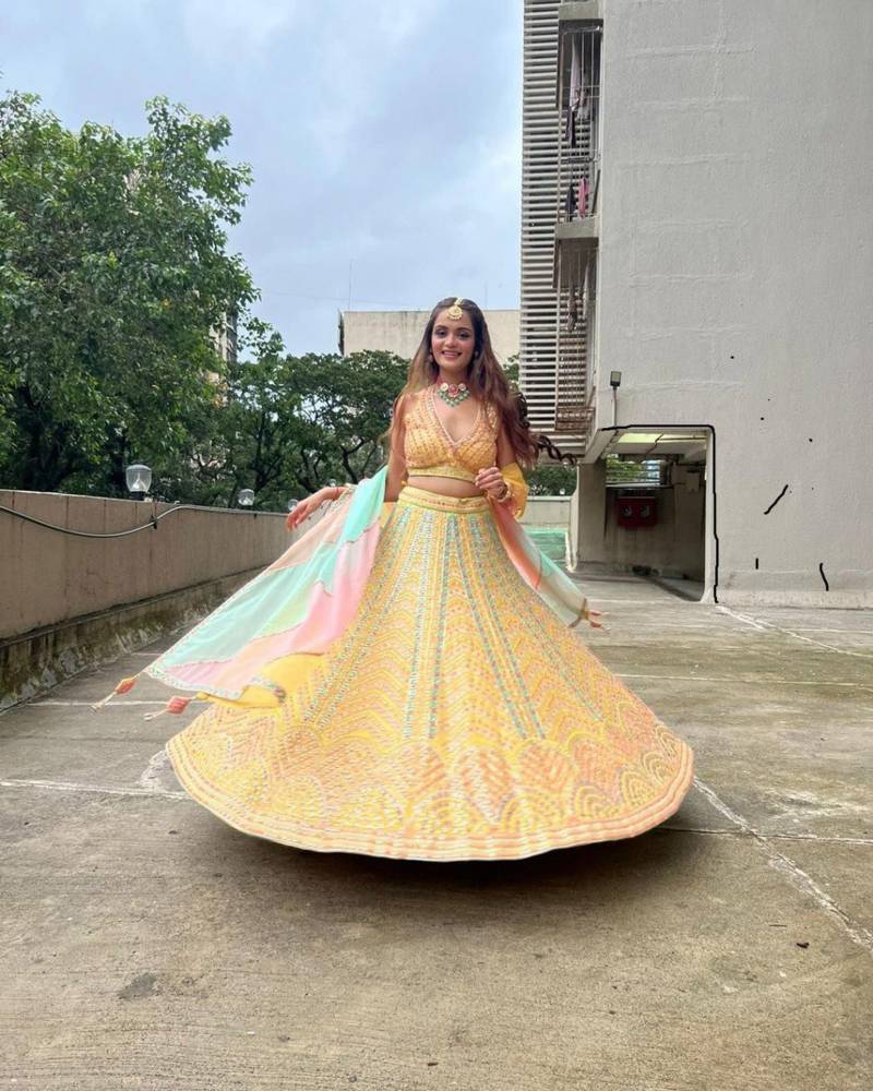 MyFashion -5046 Dola Silk Designer Lehenga Choli Collection