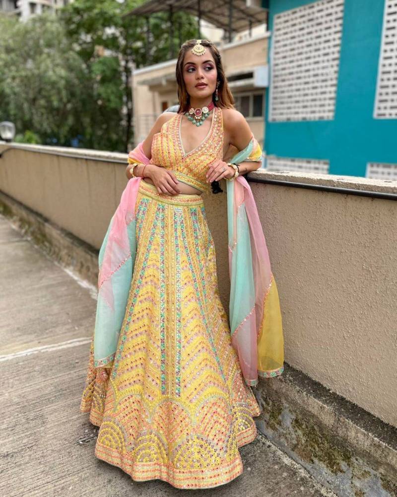 MyFashion -5046 Dola Silk Designer Lehenga Choli Collection