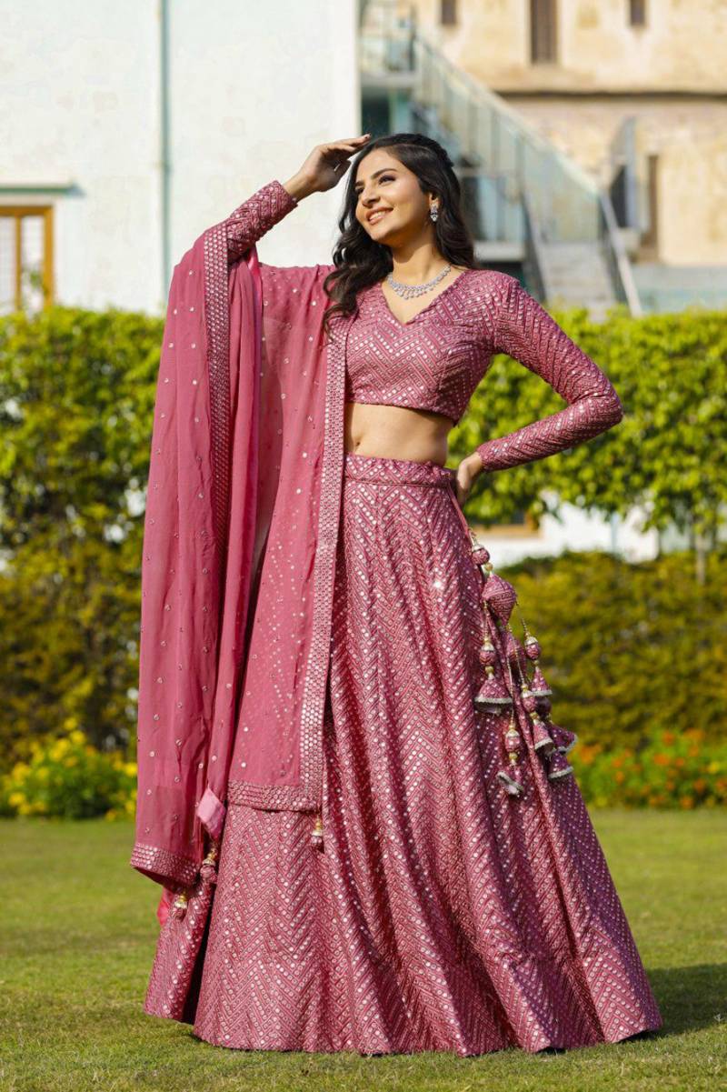 MyFashion -5047 Georgette Designer Lehenga Choli Collection
