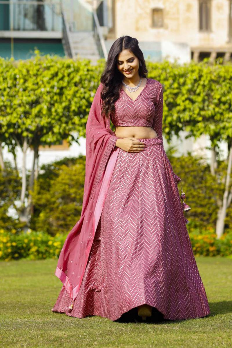MyFashion -5047 Georgette Designer Lehenga Choli Collection