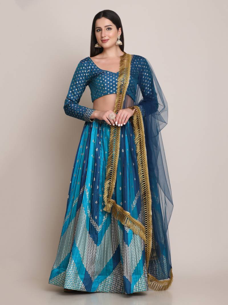 MyFashion -1523 Silk Blend Designer Lehenga Choli Collection