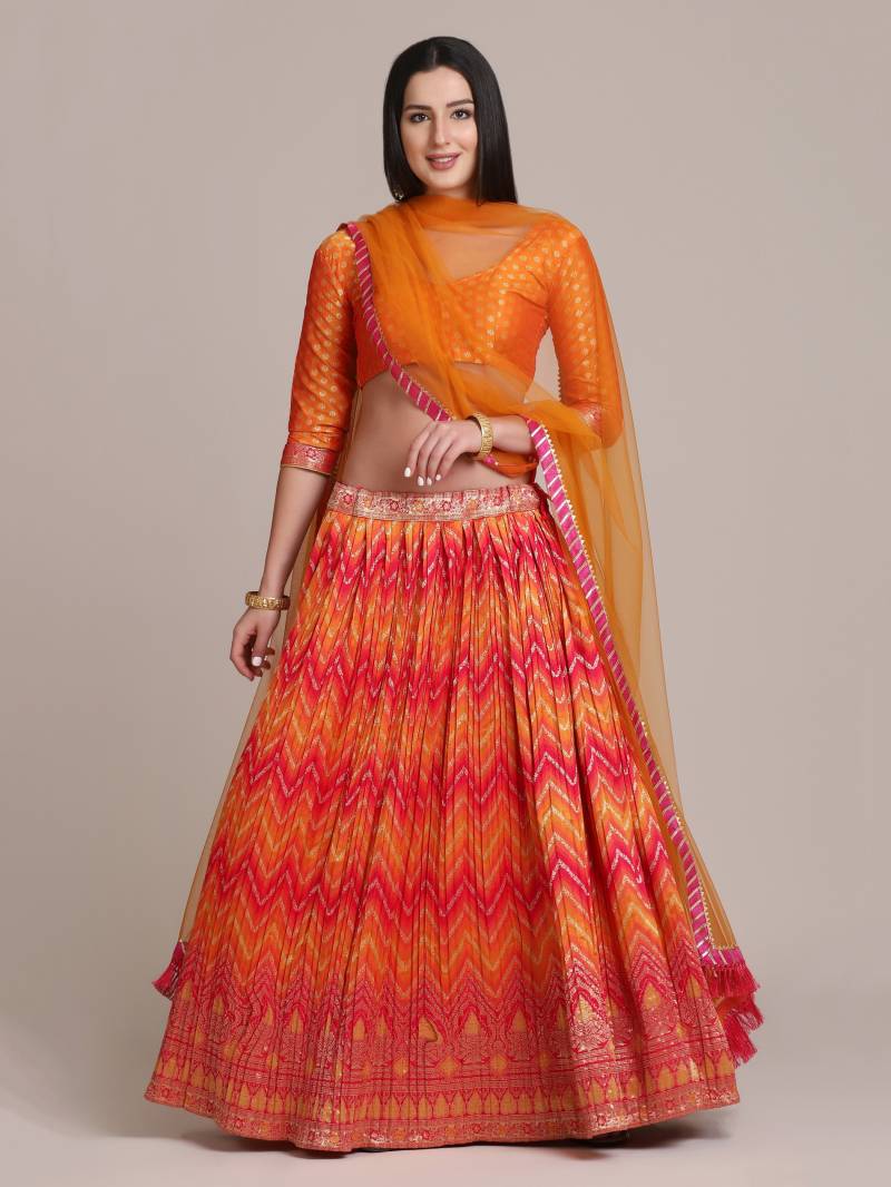 MyFashion -1525 Embellished Flared Designer Lehenga Choli Collection