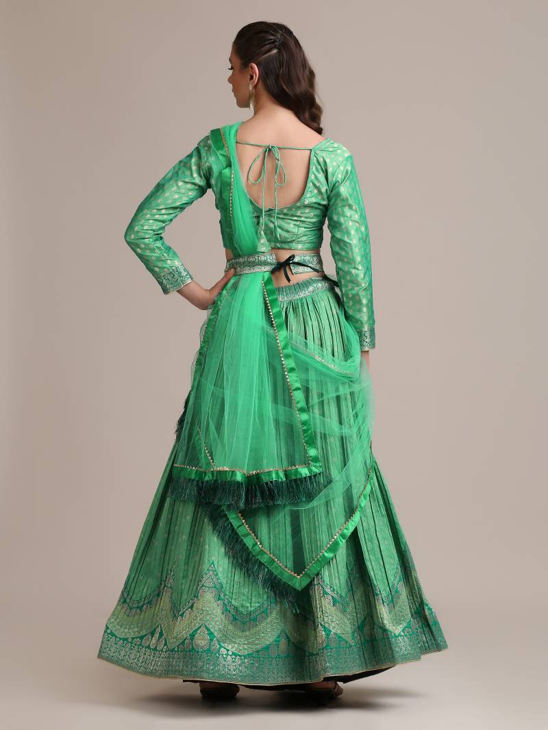MyFashion -1535 Flared Lehenga Choli Set with Dupatta