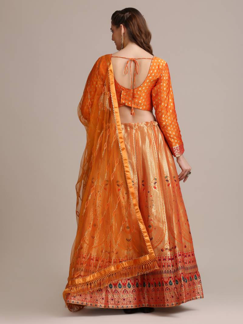 MyFashion -1537 Jacquard Silk Designer Lehenga Choli Collection
