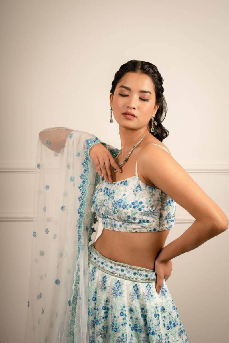 MyFashion -409 Designer Faux Georgette Lehenga Choli Collection