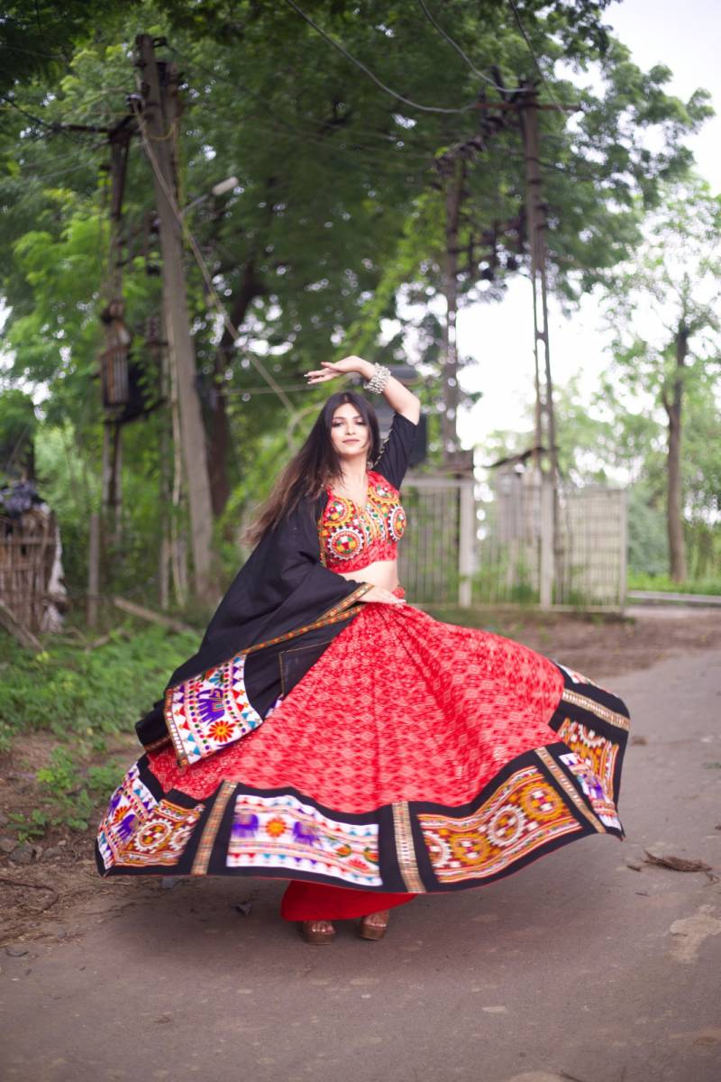 MyFashion -1693 Pure Cotton Printed Beautiful Navratri Collection