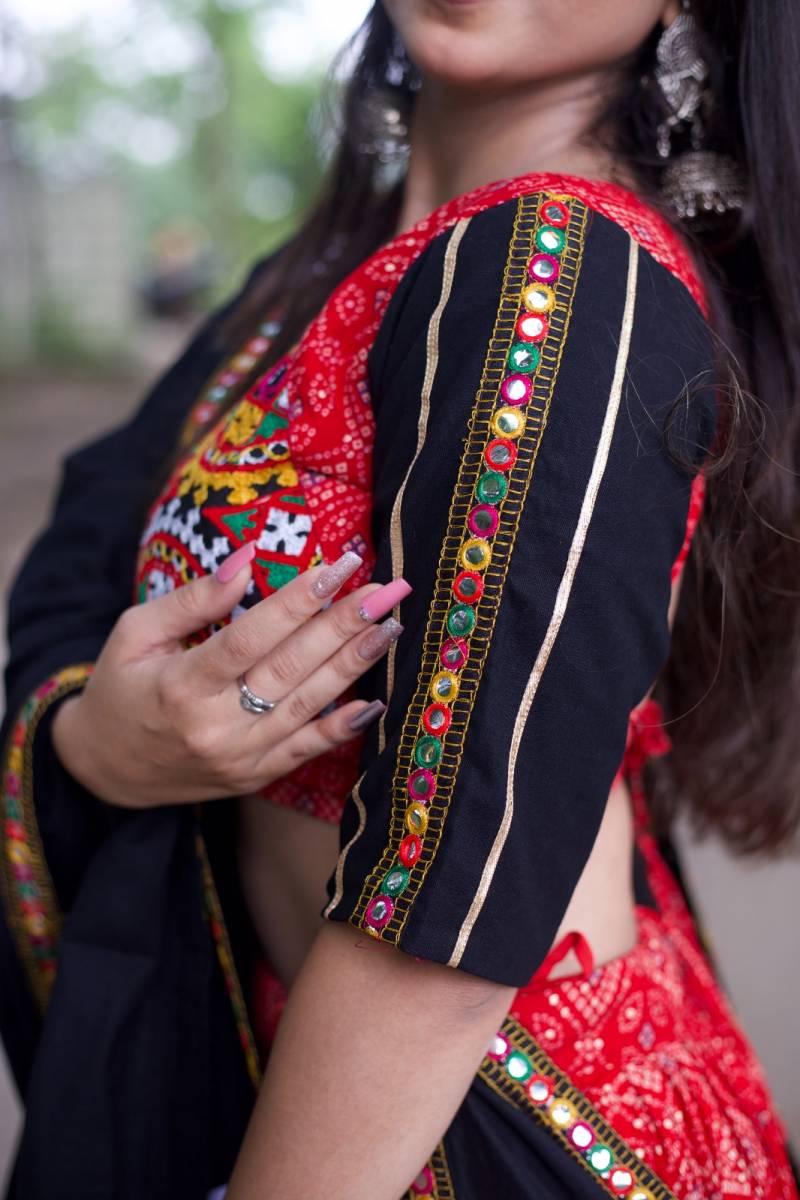 MyFashion -1693 Pure Cotton Printed Beautiful Navratri Collection