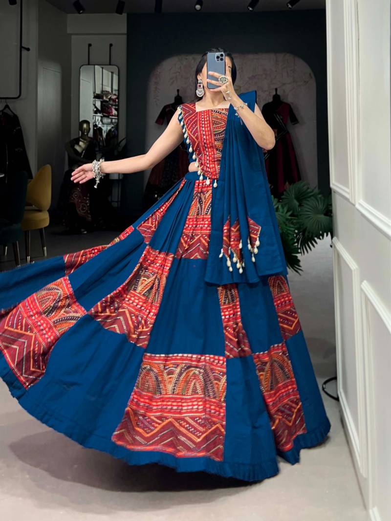 MyFashion -1696 Pure Cotton Printed Designer Navratri Lehenga Collection