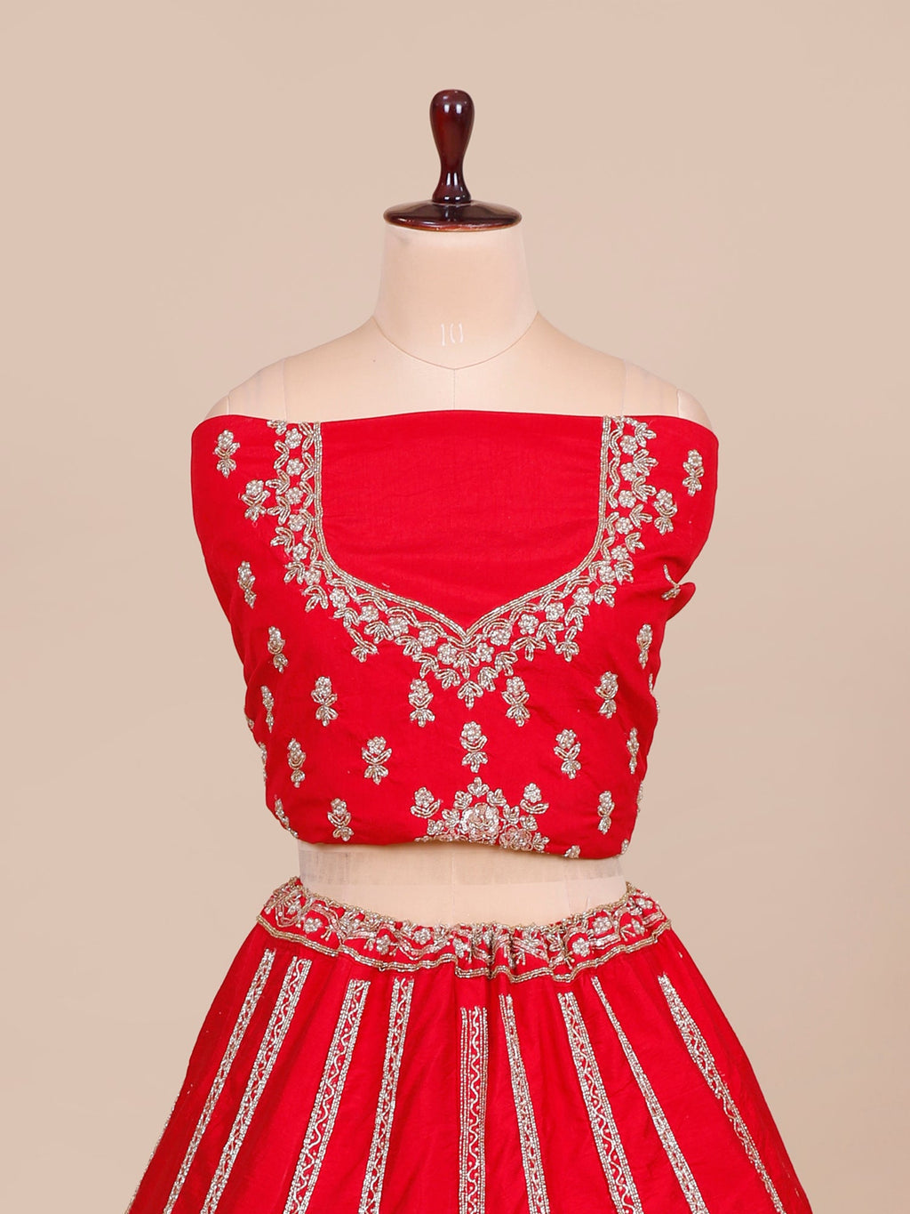 MyFashion KLS-2061 Silk Lehenga With Jarkan & Thread