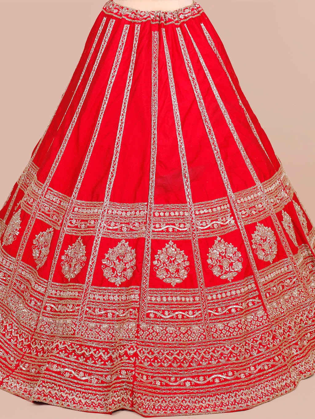 MyFashion KLS-2061 Silk Lehenga With Jarkan & Thread