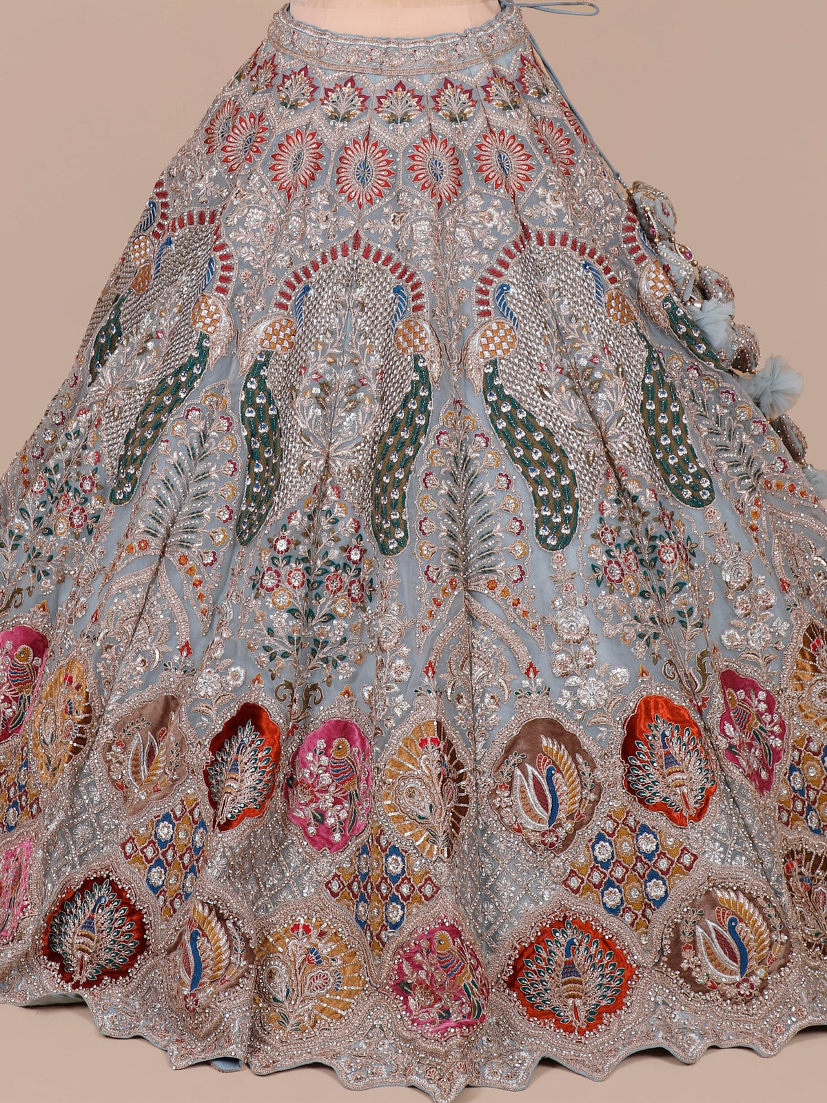 MyFashion KLS-2092 Cloud Ice Prism Lehenga With Pure Handwork