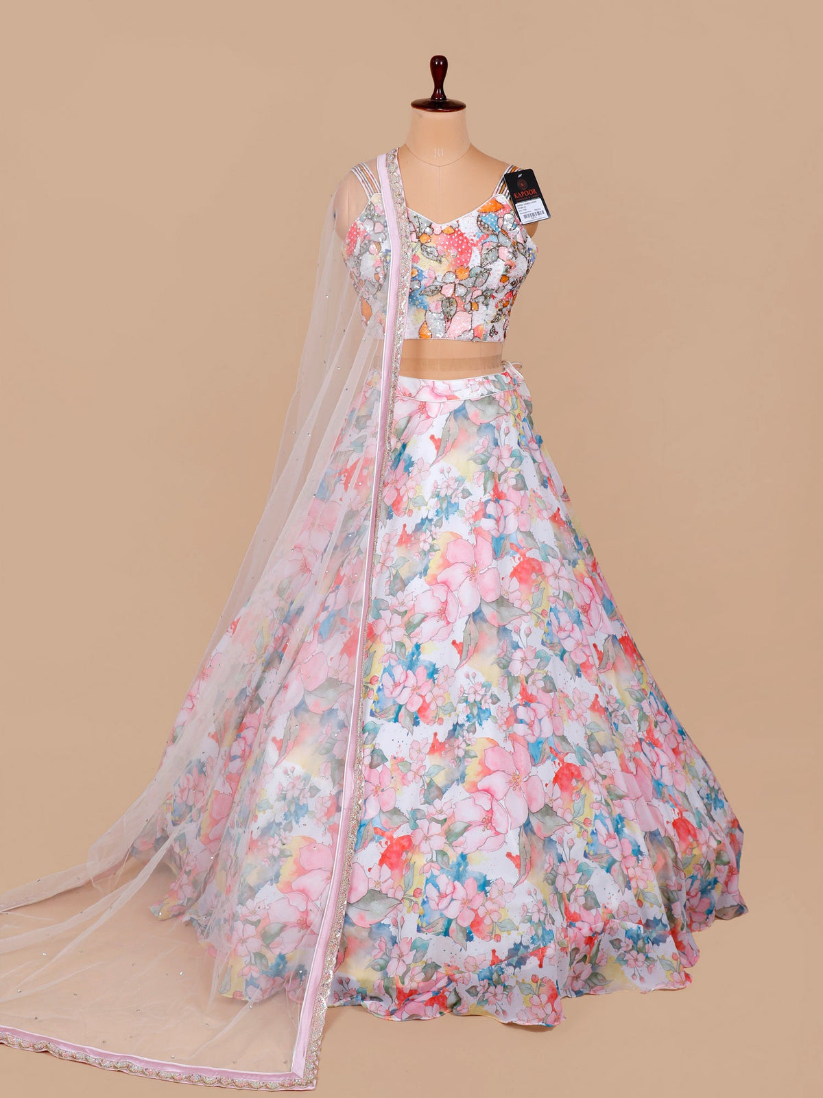 MyFashion KLS-2093 Simmer Radiance Digital Multi Lehenga
