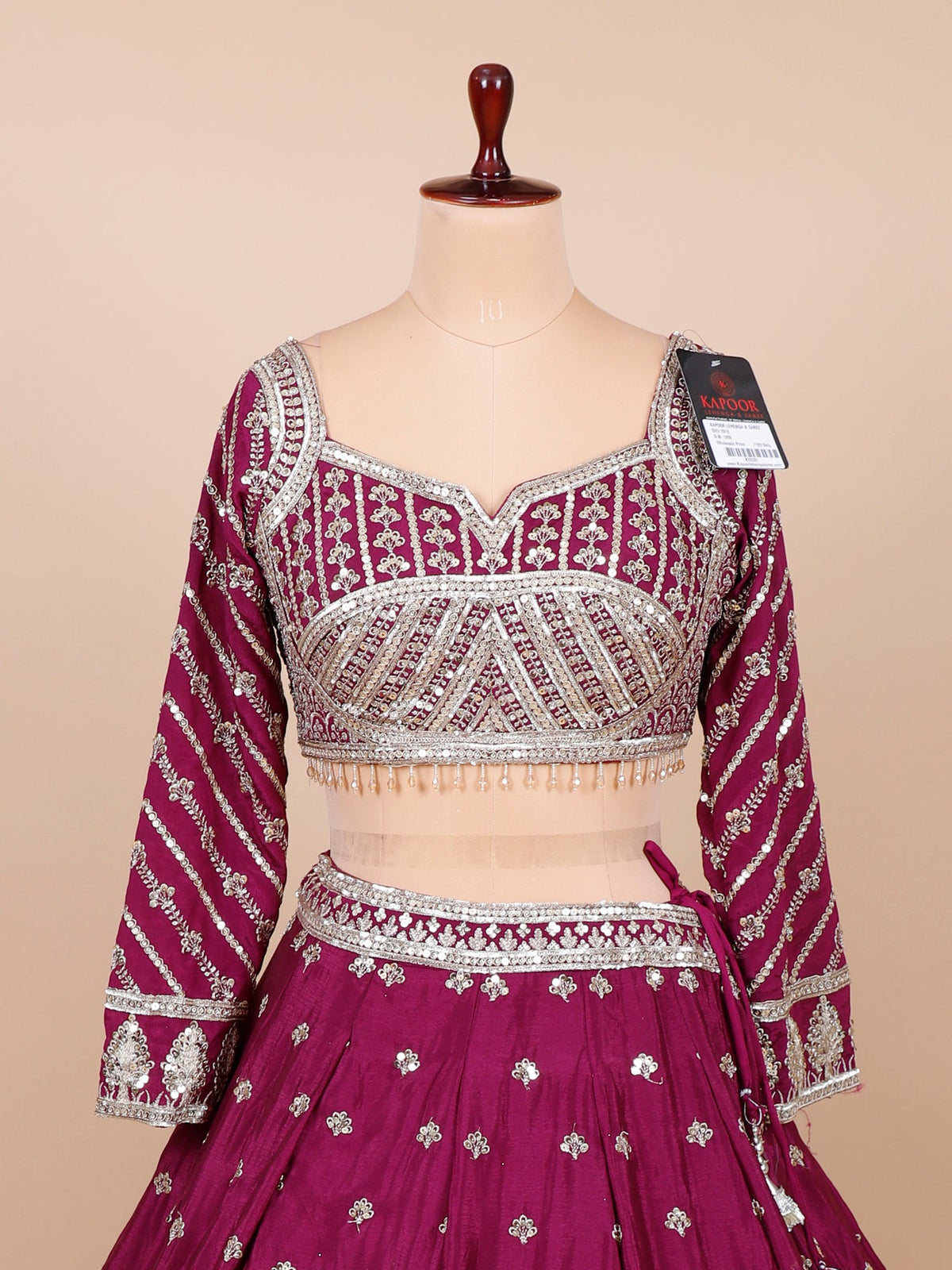 MyFashion KLS-2094 Silk Rose Glow Embroidery & Sequence Lehenga