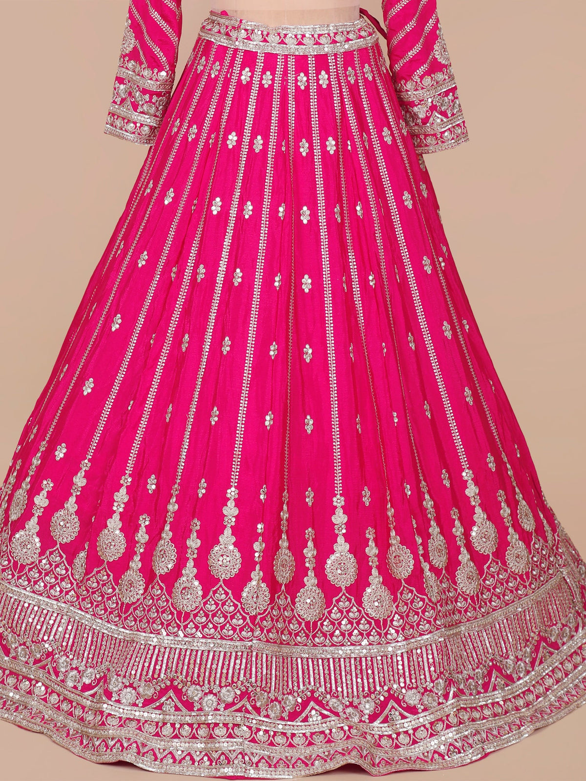 MyFashion KLS-2097 Rani Crown Silk Couture Sequence Embroidery Lehenga