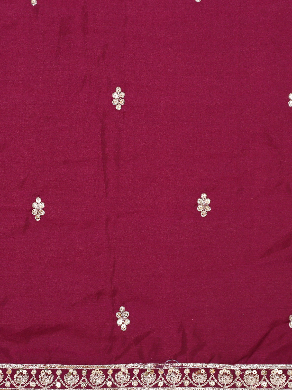 MyFashion KLS-2098 Maroon Majesty Silk Thread & Sequence Lehenga