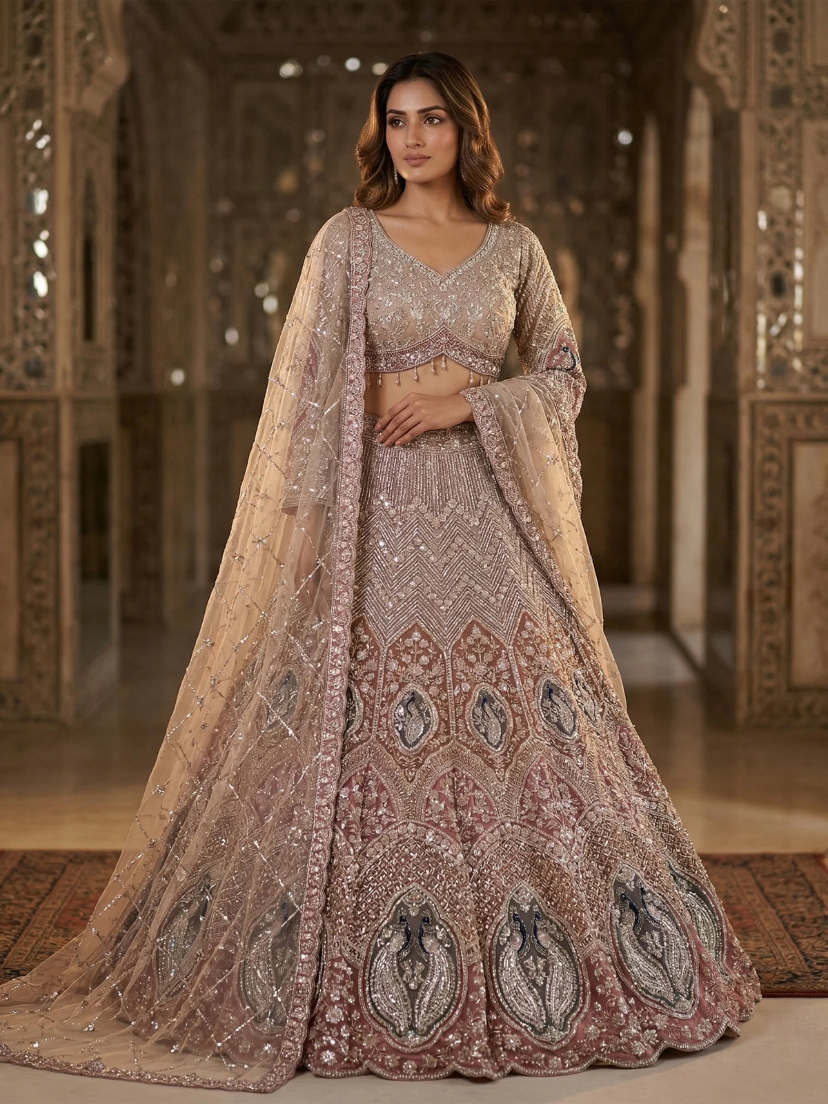 MyFashion KLS-2559 Rangmahal Celestique Couture Lehenga