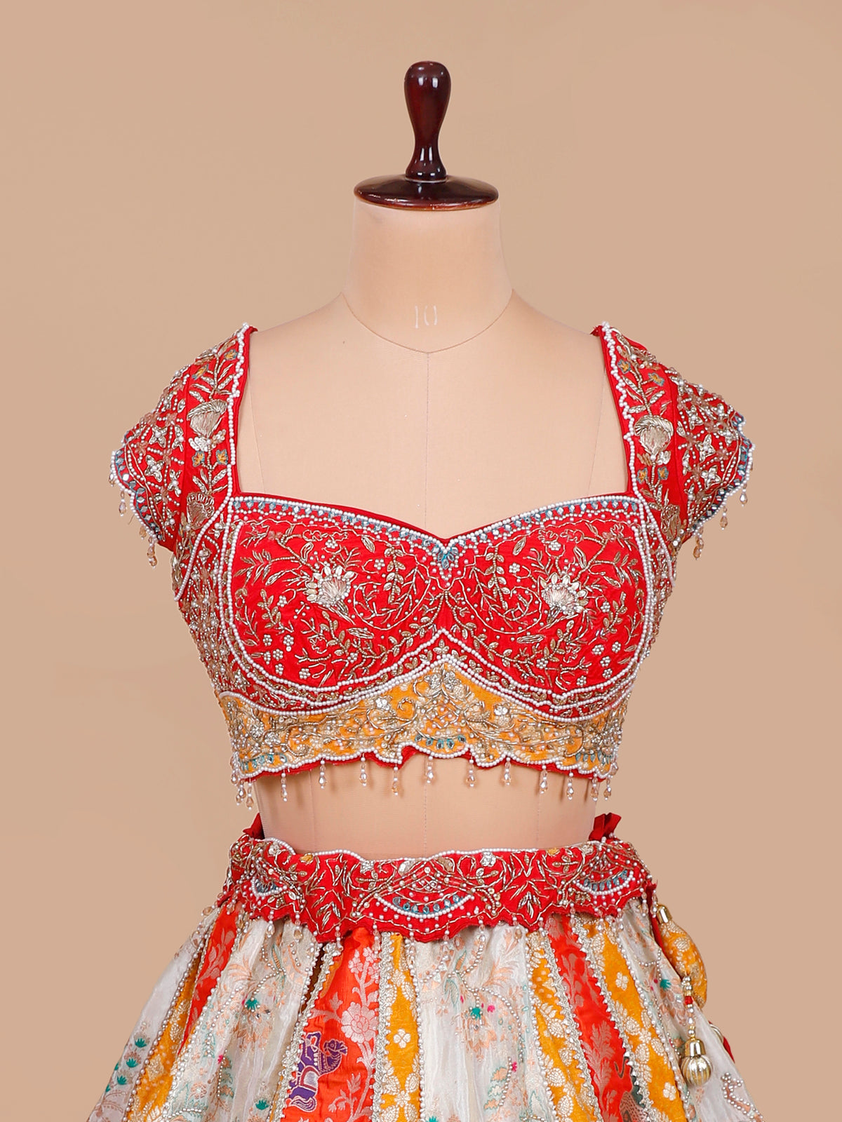 MyFashion KLS-2639 PDP Inspired Kaleido Rangrez Silk Lehenga