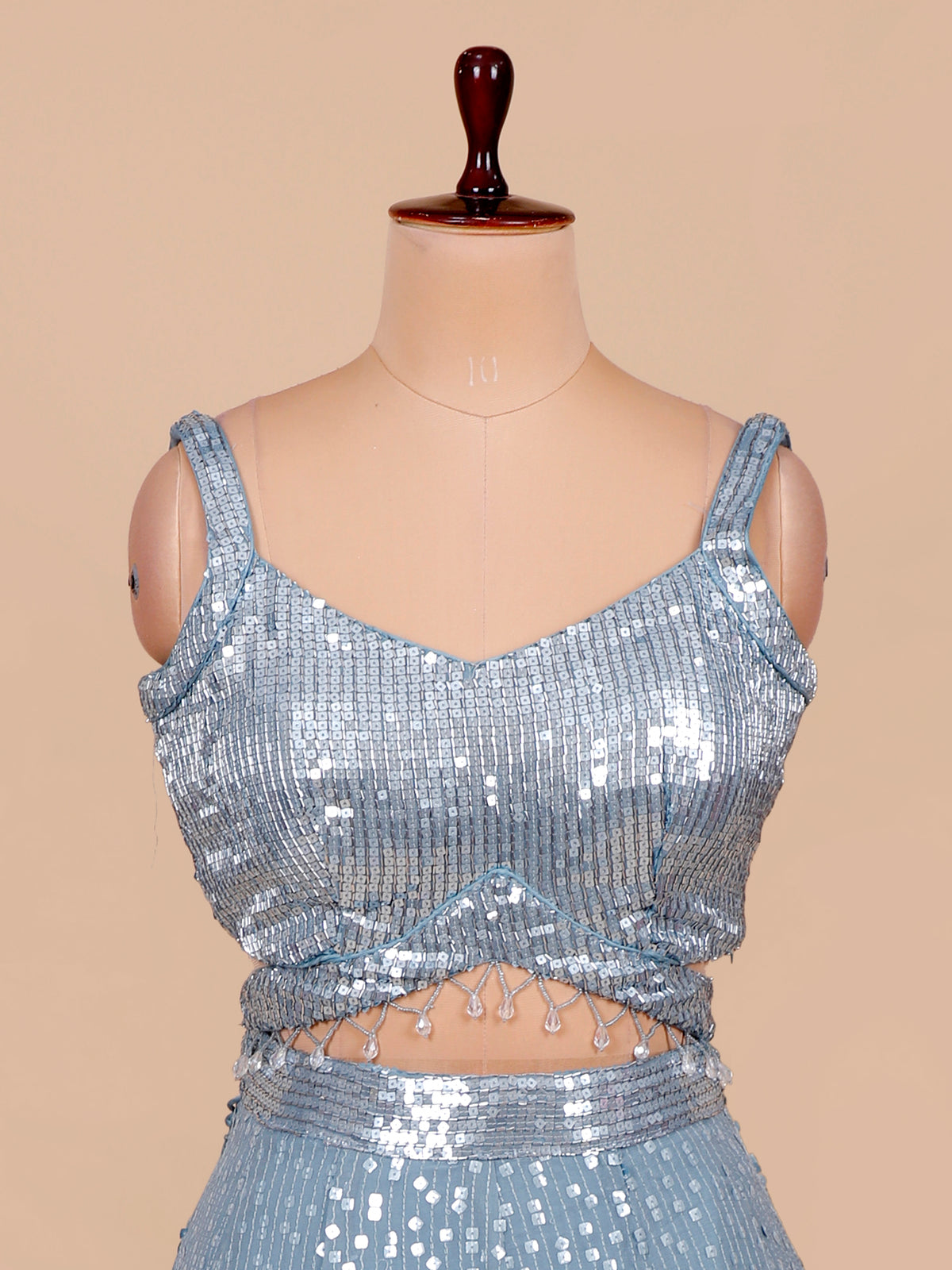MyFashion KLS-2474 Sky Blue Dreamflare Festive Lehenga