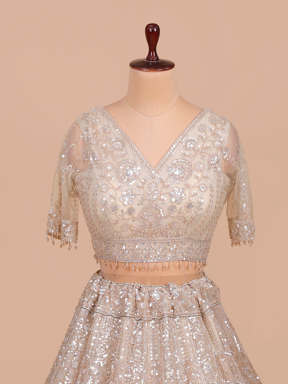 MyFashion KLS-2551 Truffle Glow Embellished Couture Lehenga