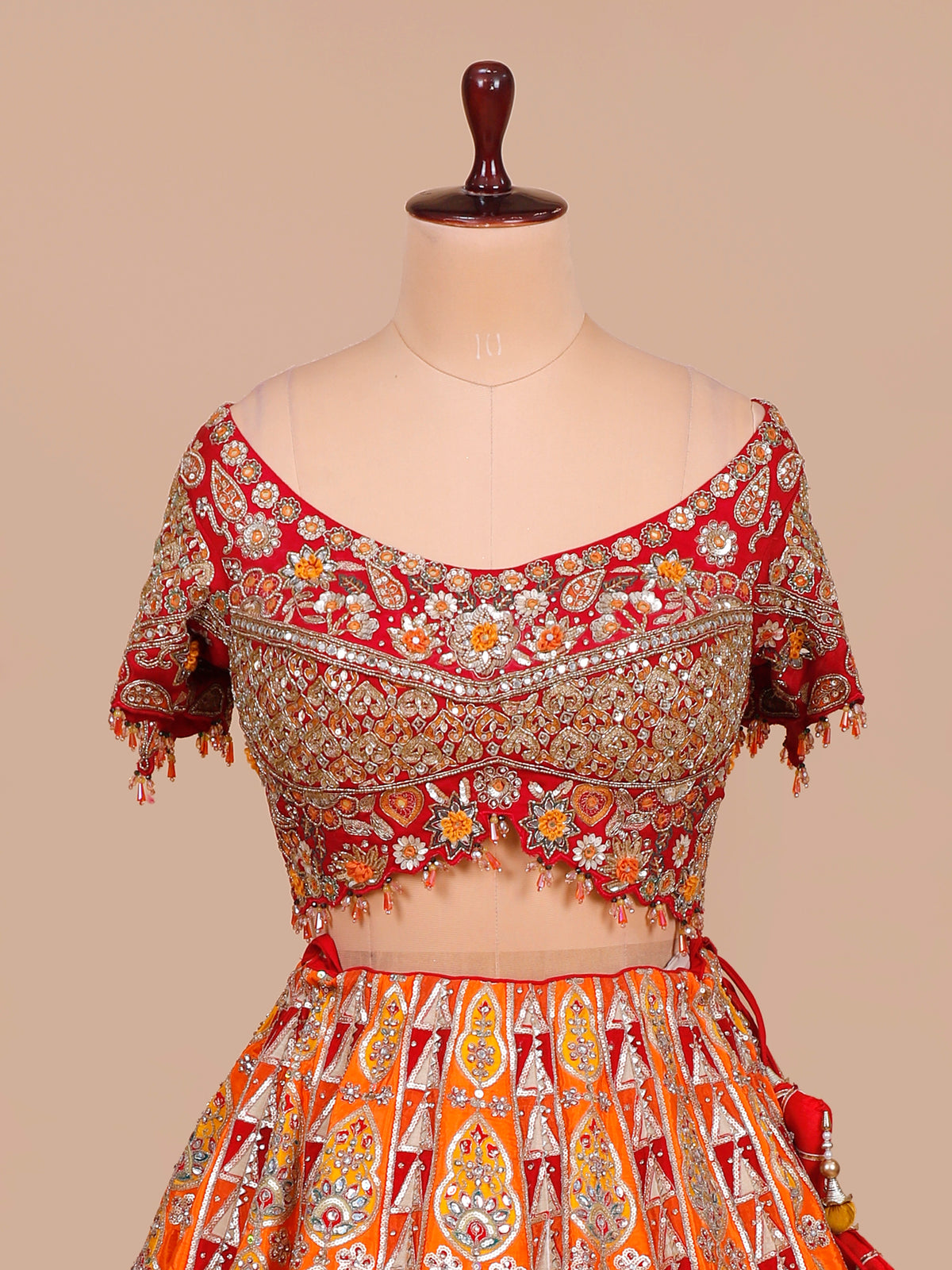 MyFashion KLS-2638 Rang-E-Jashn Inspired Mirror Silk Lehenga