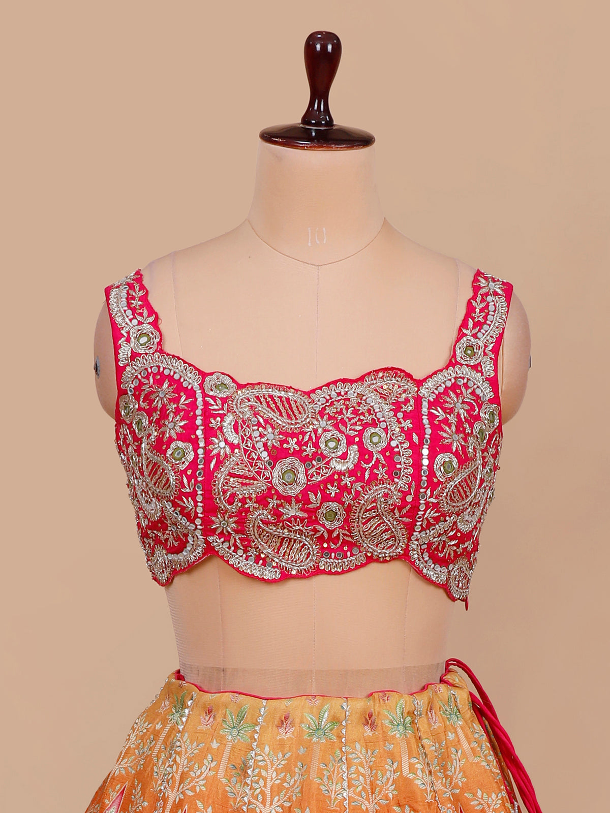 MyFashion KLS-2365 PDP Inspired Noor Prism Mirror Embroidered Silk Lehenga