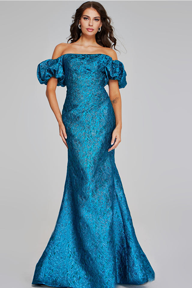 Jovani -39113 Off Shoulder Mermaid Dress