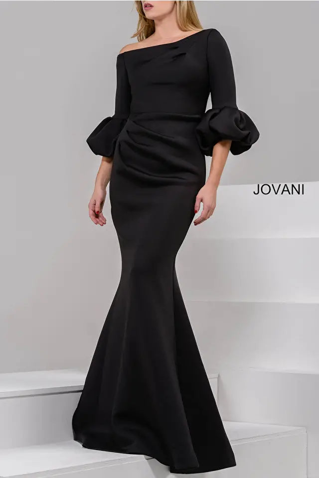 Jovani -39739B Off Shoulder Mermaid Prom Dress