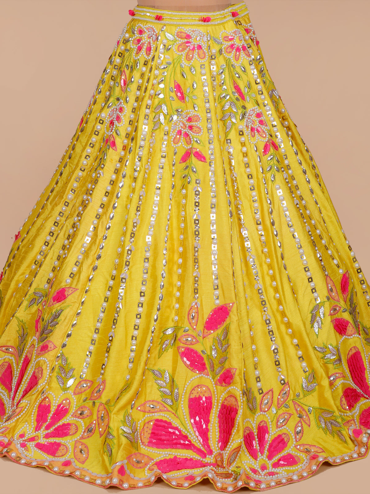 MyFashion KLS-2632 PDP Inspired Aurelia Sunbeam Pearl Silk Lehenga