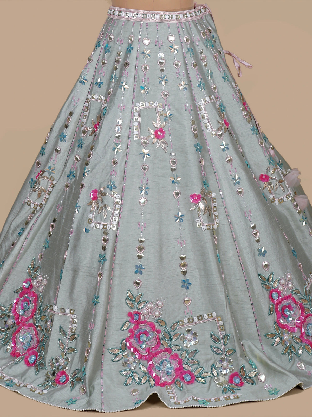 MyFashion KLS-2659 Shahi Raunaq Moti Silk Lehenga With Aplique Work