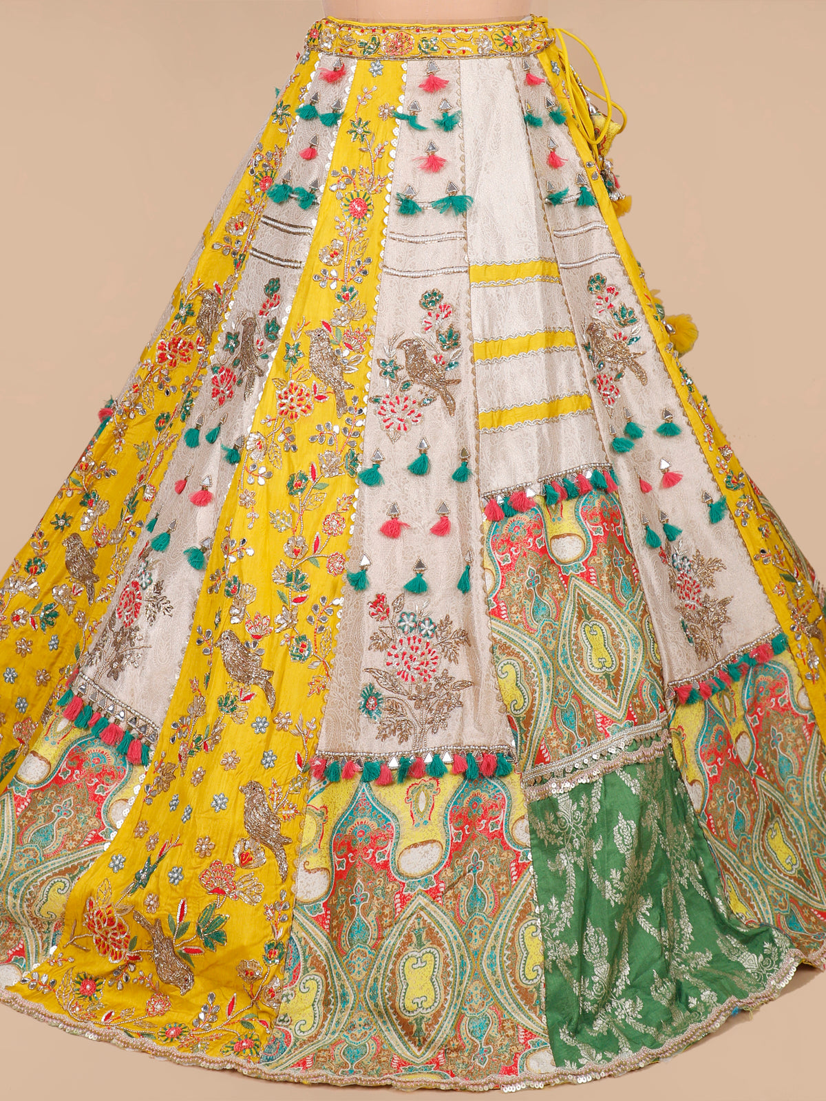 MyFashion KLS-2636 Rang Mahal Inspired Diamond Glow Silk Lehenga
