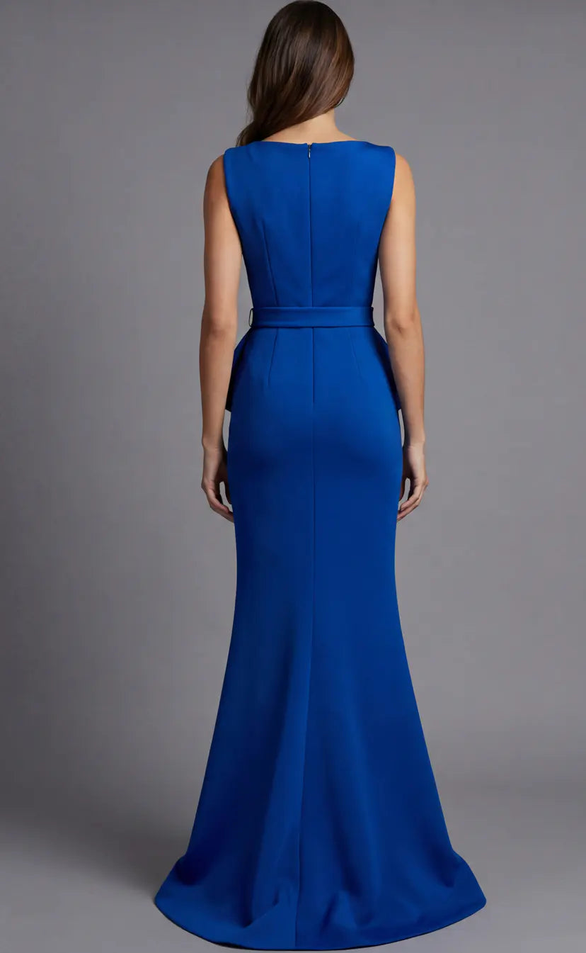 Jovani -48193 High jewel Ruffle Mermaid Gown