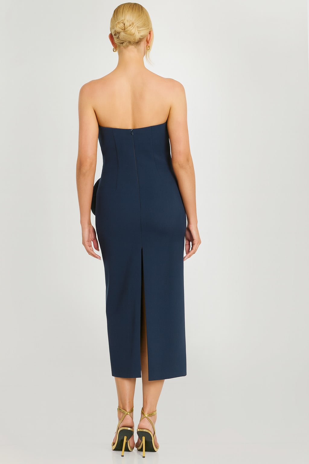 Jovani -48208 Strapless Scoop Sheath Dress