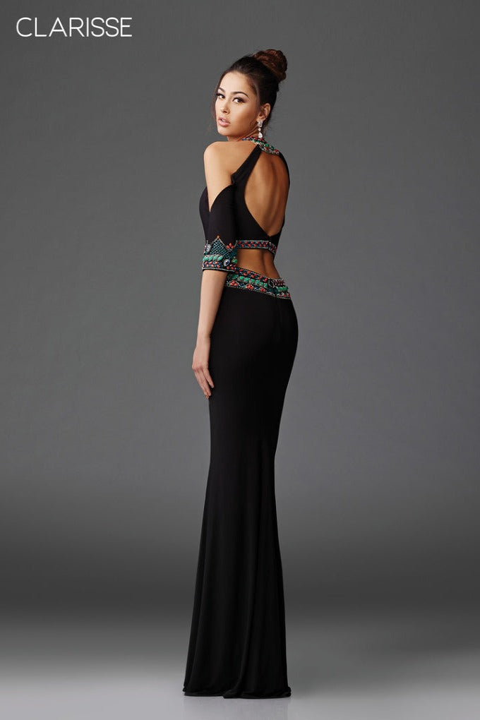 Clarisse -4920 Beading Embellishment Evening Dress