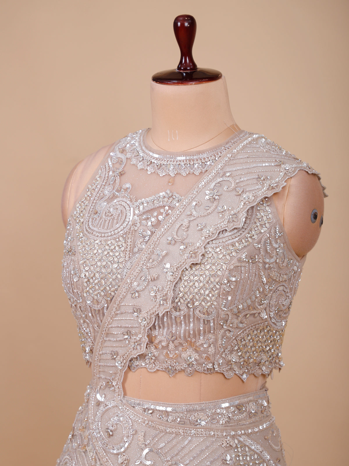 MyFashion KLS-2591 Chickoo Riwaaya Elite Designer Lehenga