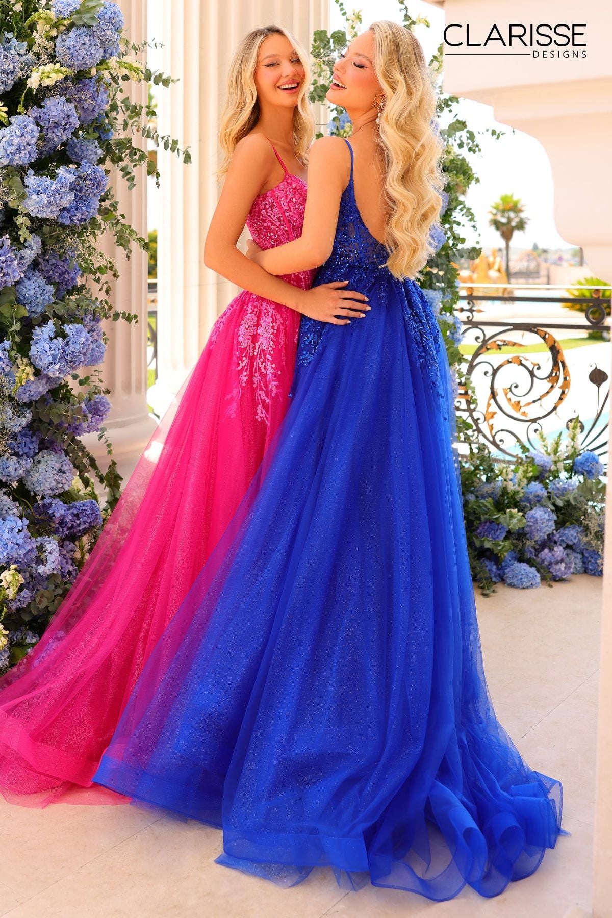 Clarisse -810757 Straight-Across A-Line Prom Gown
