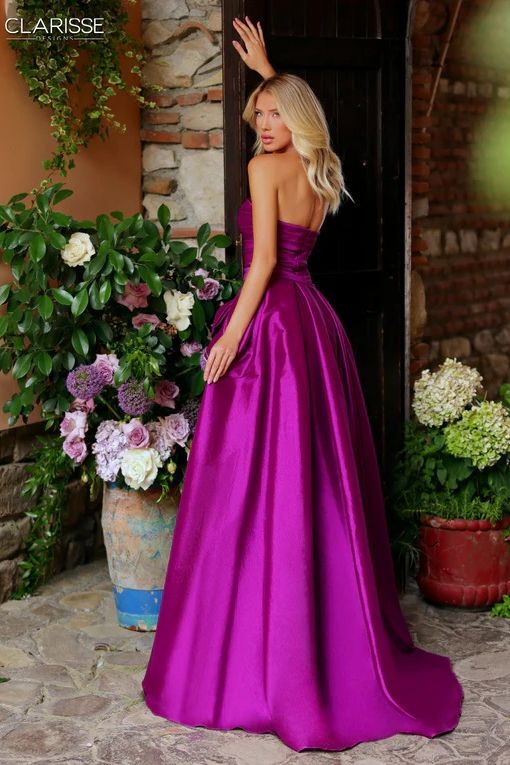 Clarisse -811167 Strapless Detachable Overskirt Ball Gown