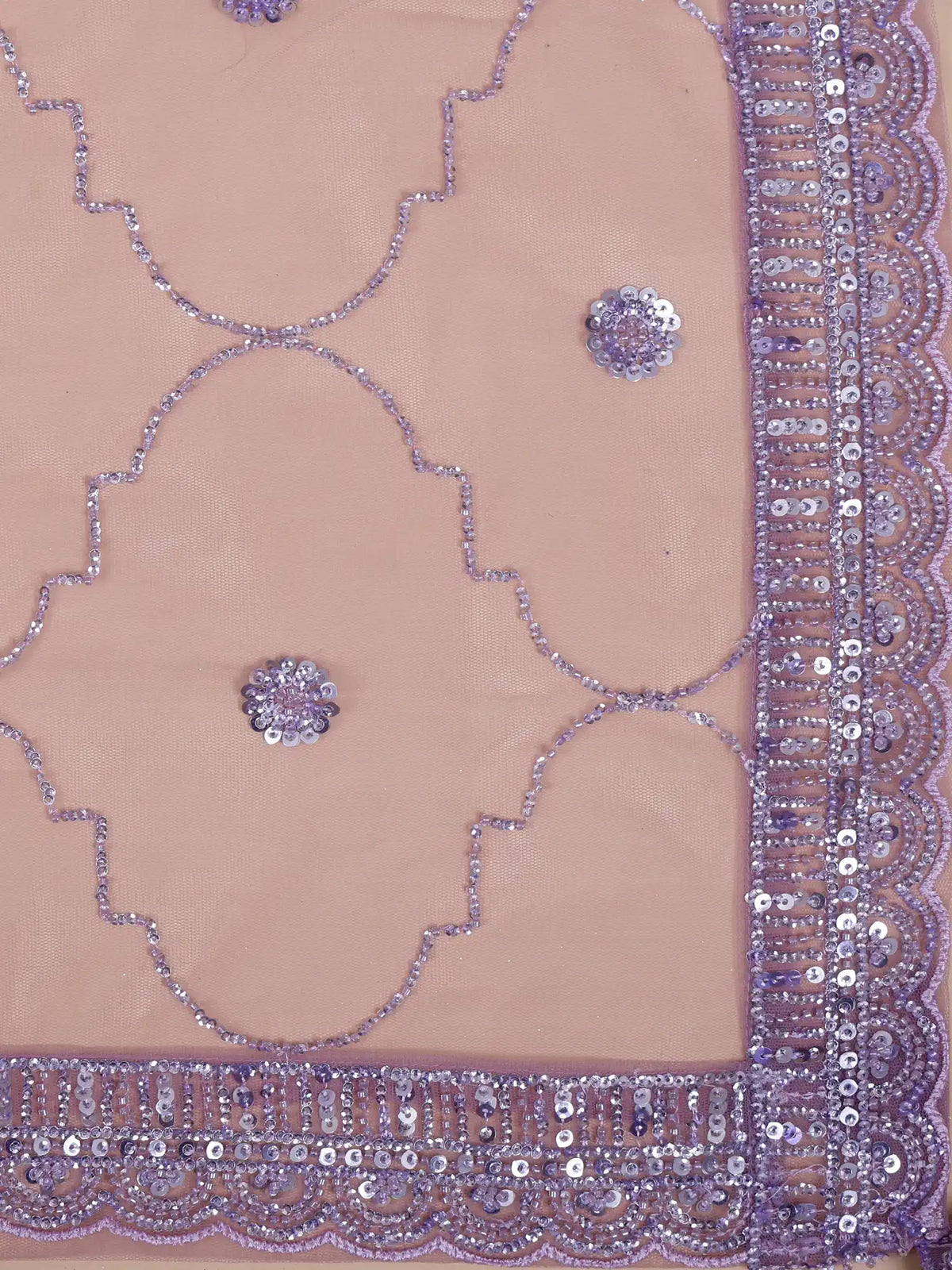 MyFashion -KLS-2847 Beautiful Lavender Lehenga With Beads Work For Wedding Functions