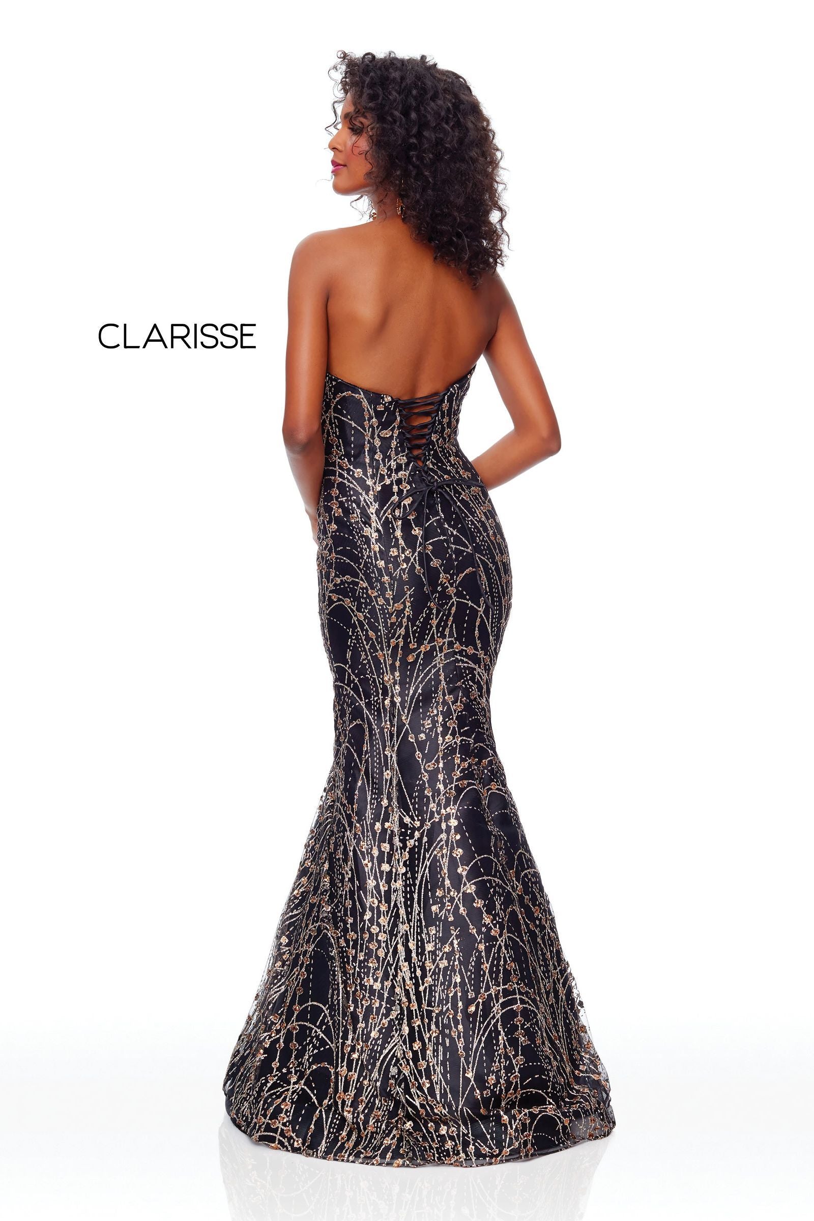 Clarisse -3719 Strapless Mermaid Prom Dress