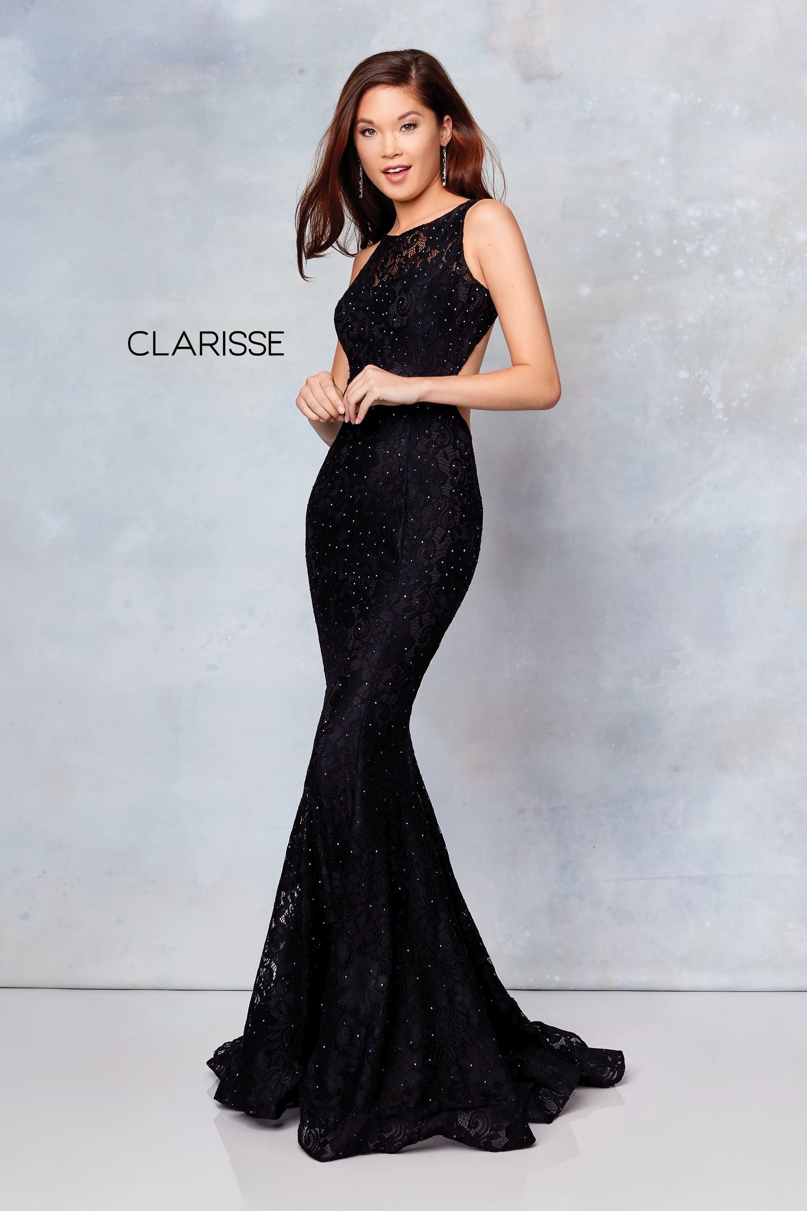 Clarisse -3748 Long Fitted Mermaid Prom Dress