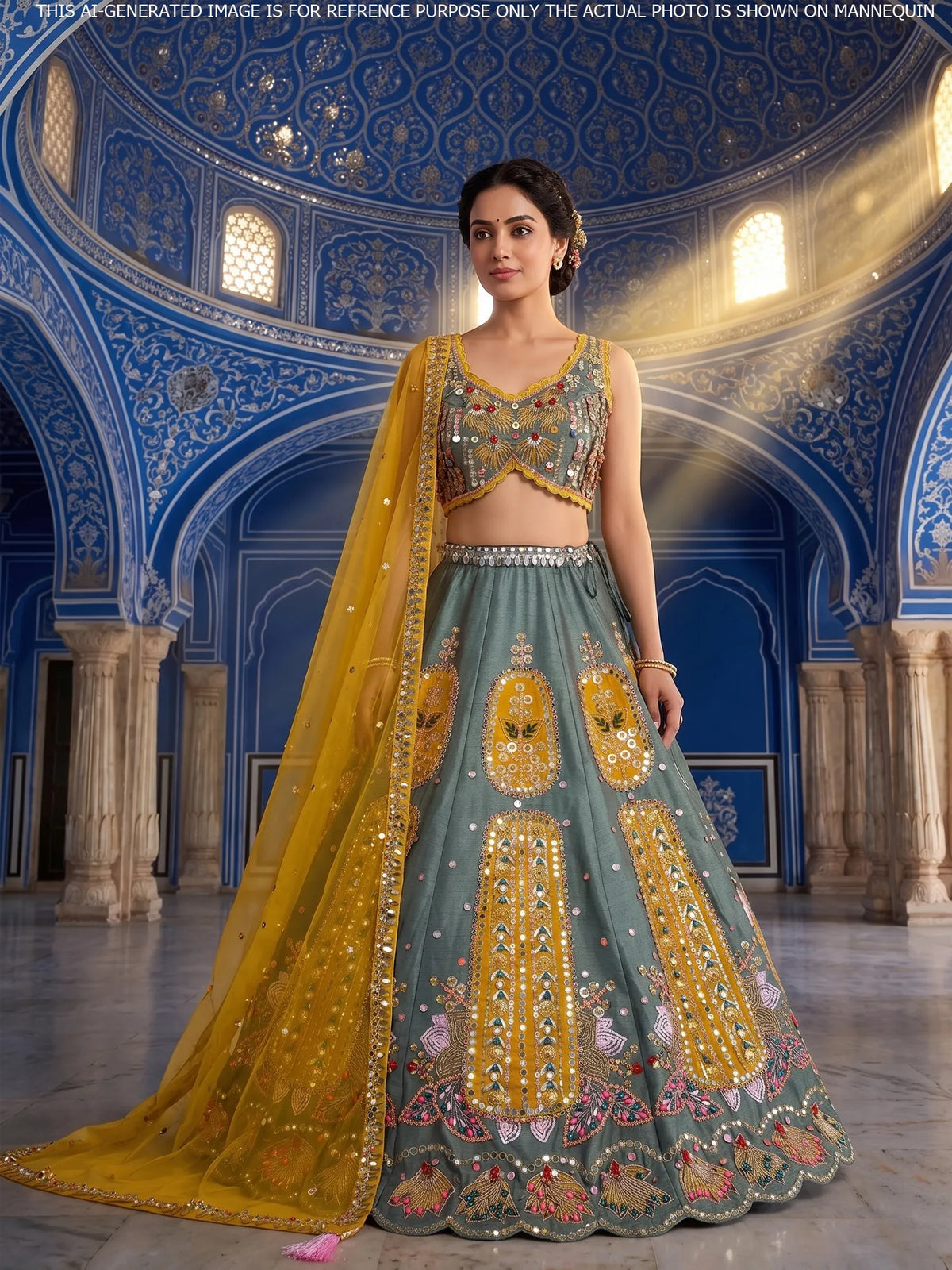 MyFashion KLS-2687 Bollywood Style Party Wear Lehenga