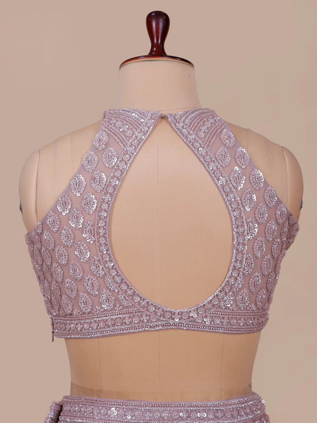 MyFashion KLS-2751 Lavender Fishcut Lehenga Choli With Beads Work
