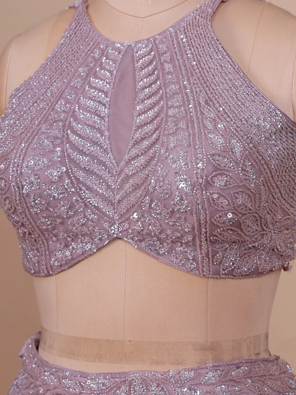 MyFashion KLS-2749 Designer Net Lehenga Online With Beads Sequins